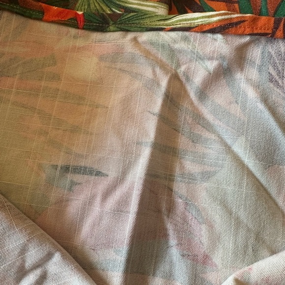 Vintage 1960s Tropical Floral shift dress with belt size xs. - Picture 10 of 10